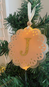 Scalloped Flower Ornament