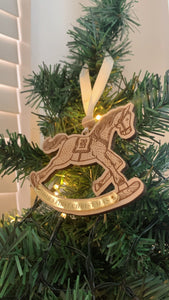 Custom Rocking Horse Ornament