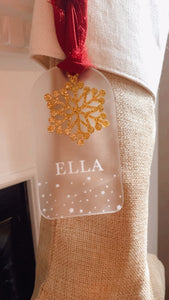 Starry gift tag and ornament