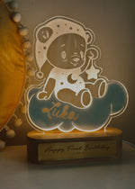 Load image into Gallery viewer, Sleepy Teddy LED Nightlight
