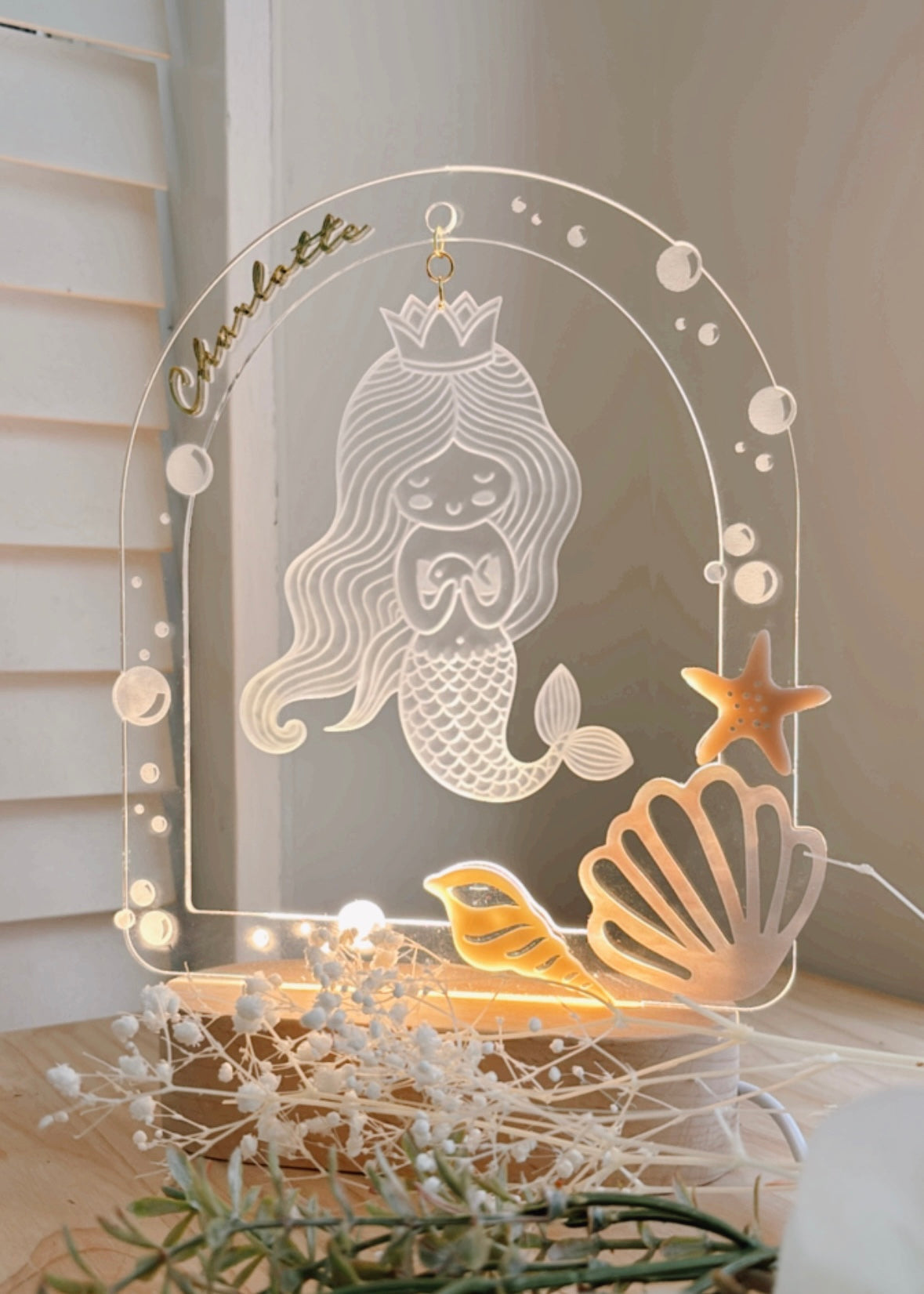 Mermaid LED Light