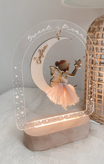 Load image into Gallery viewer, Arch &amp; LED light base WITHOUT HANGING FAIRY ORNAMENT
