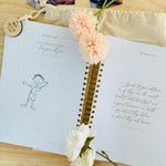 Load image into Gallery viewer, ‘All about you’ non custom keepsake journal
