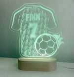 Load image into Gallery viewer, Soccer fan personalised LED light
