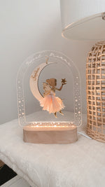 Load image into Gallery viewer, Arch &amp; LED light base WITHOUT HANGING FAIRY ORNAMENT
