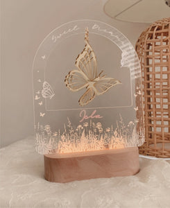 Butterfly Garden - acrylic insert only