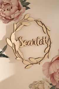 Name Wreath