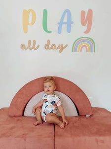 Play all day sign