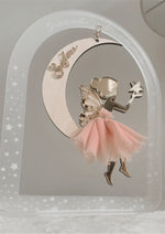 Load image into Gallery viewer, Fairy Moon Arch stand - frosted clear acrylic
