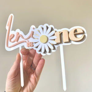 Daisy Cake Topper