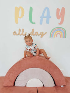 Play all day sign