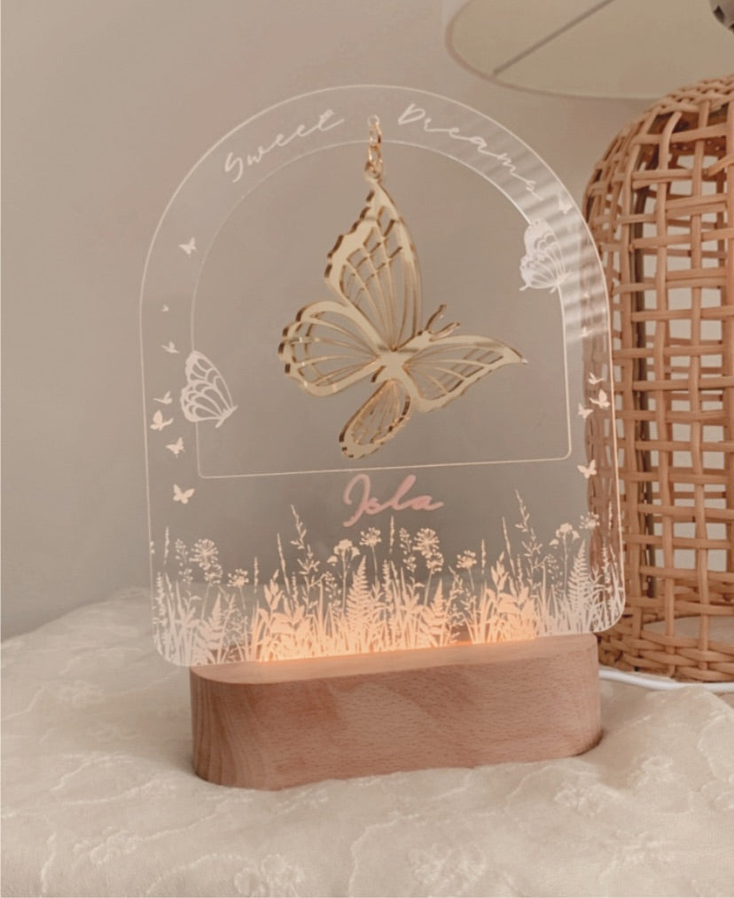 Butterfly Garden LED Light