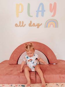 Play all day sign