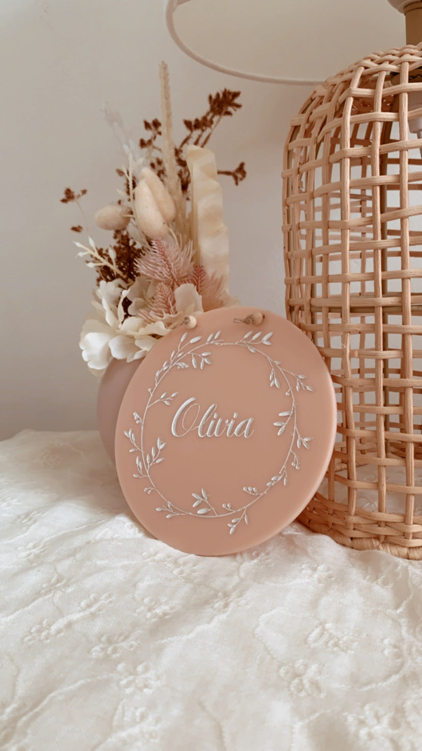 Oh So Pretty Name Plaque